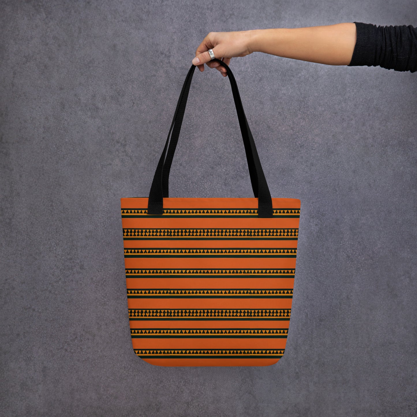 Timbuktu Tangerine Tapestry Tote bag