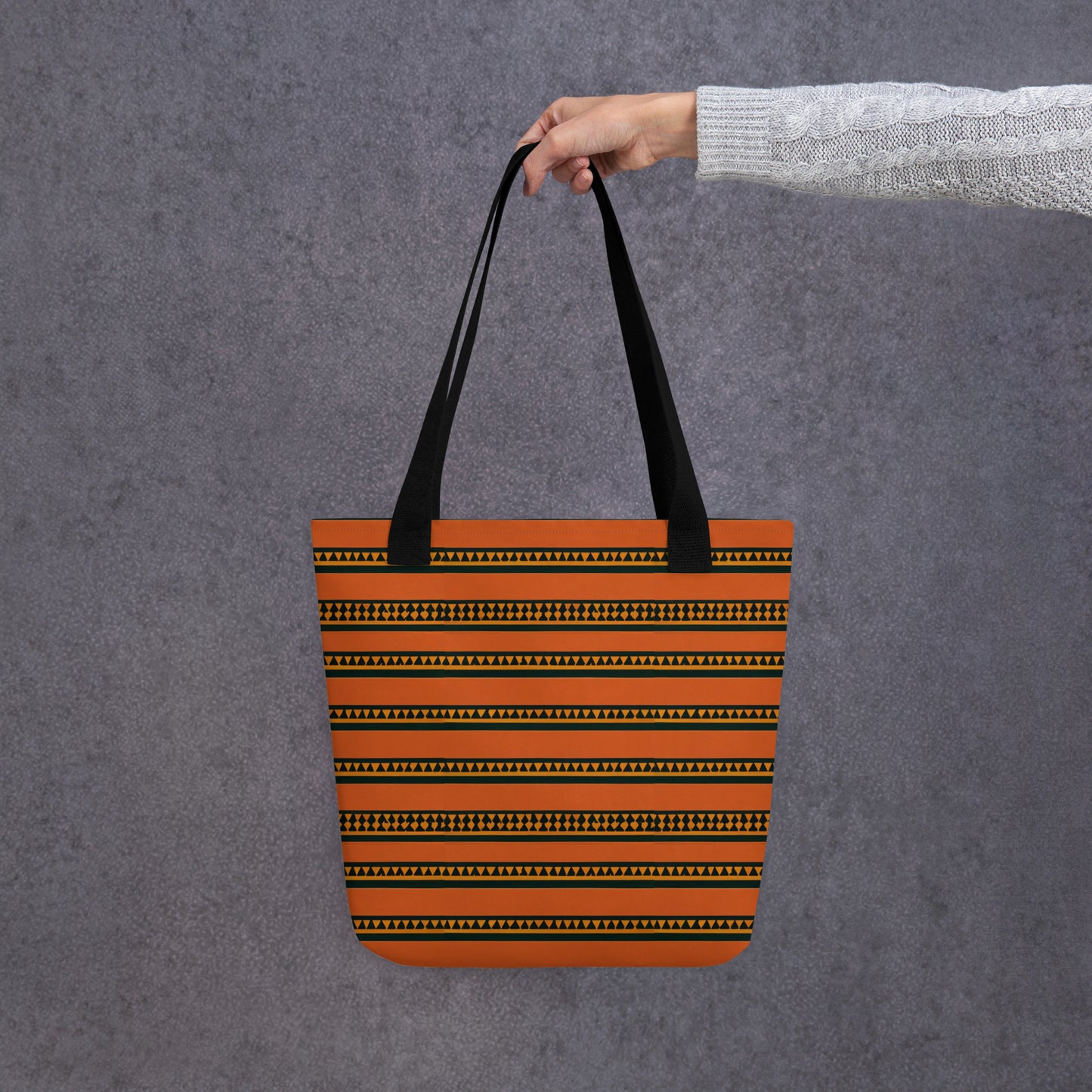 Timbuktu Tangerine Tapestry Tote bag