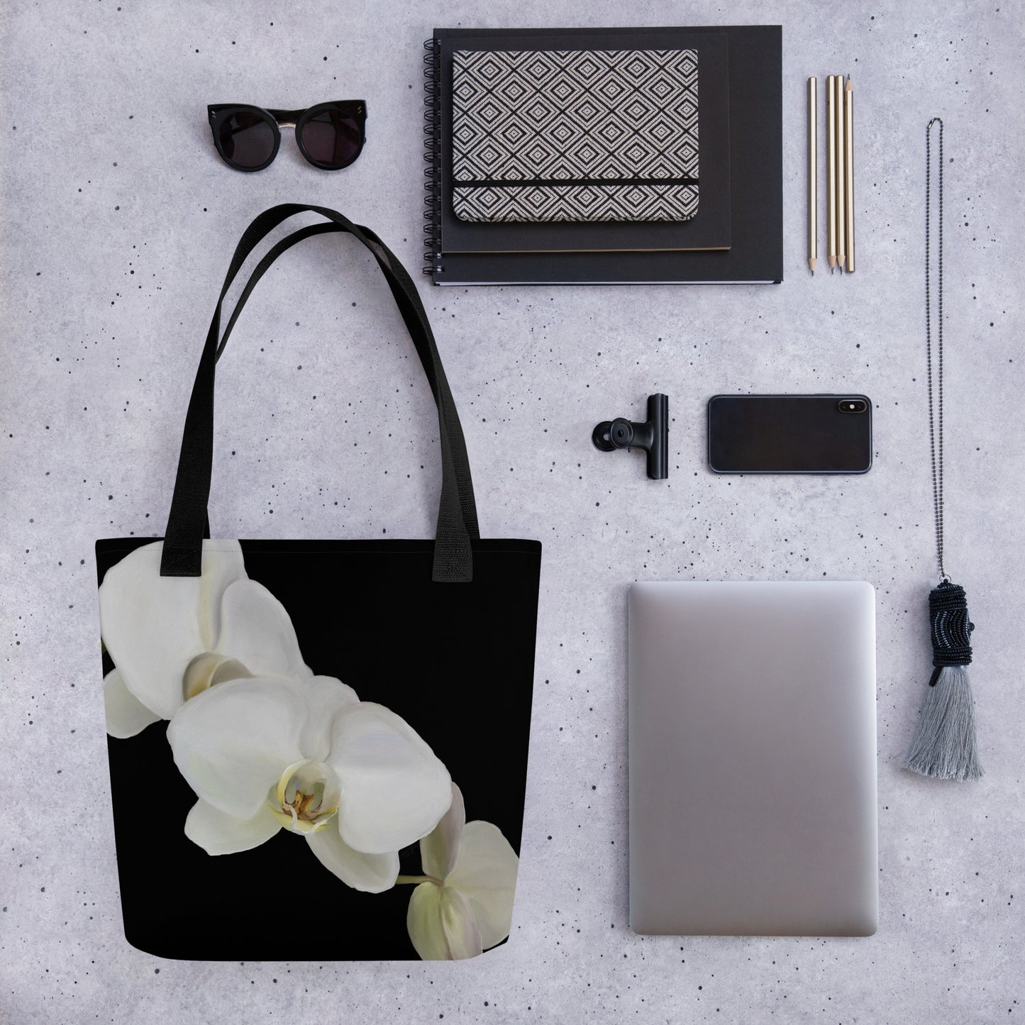 Casper’s Orchid Tote bag