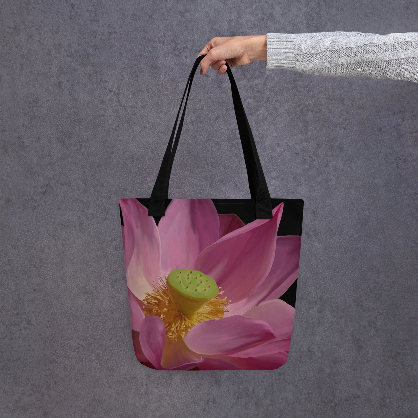 Lunai’s Lotus Tote bag