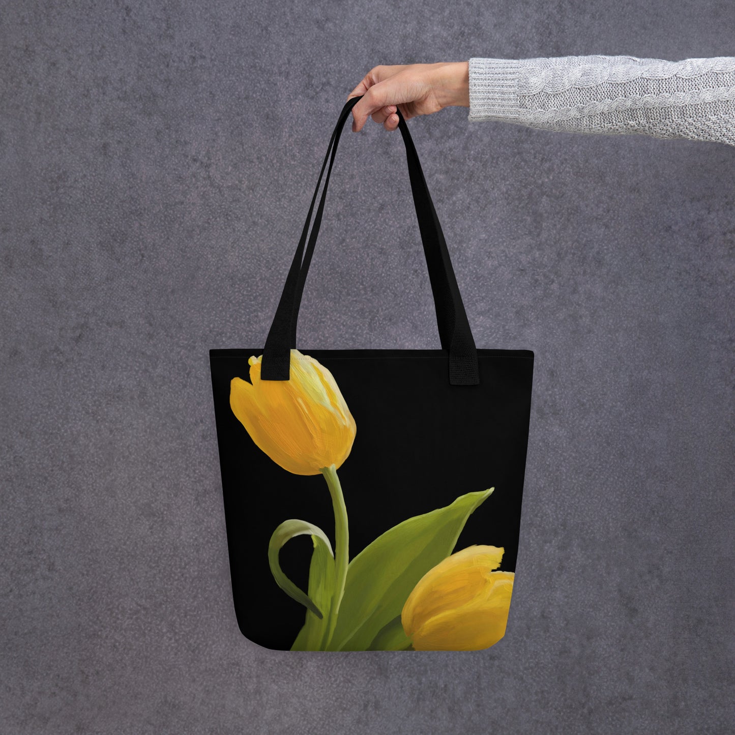 Sue’s Yellow Tulips Tote bag