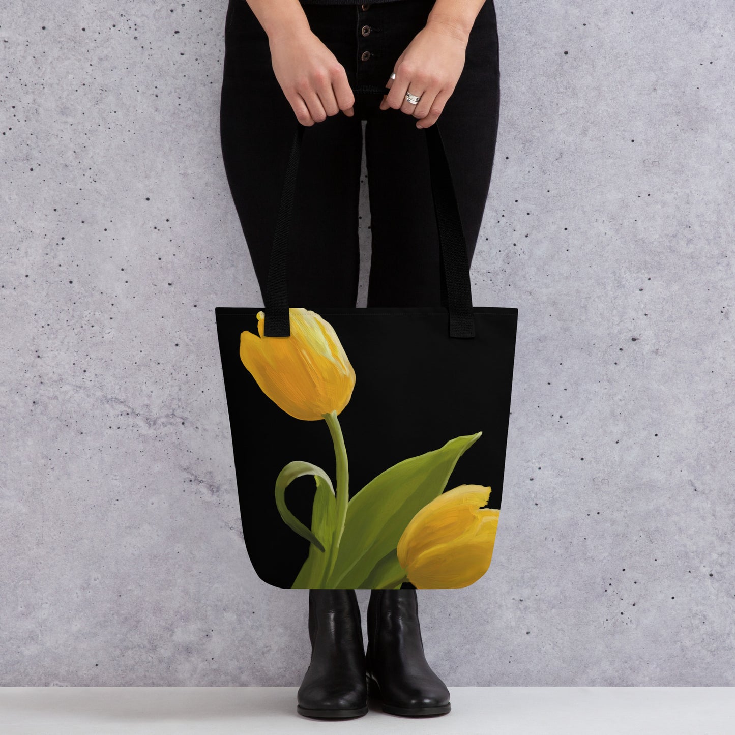 Sue’s Yellow Tulips Tote bag