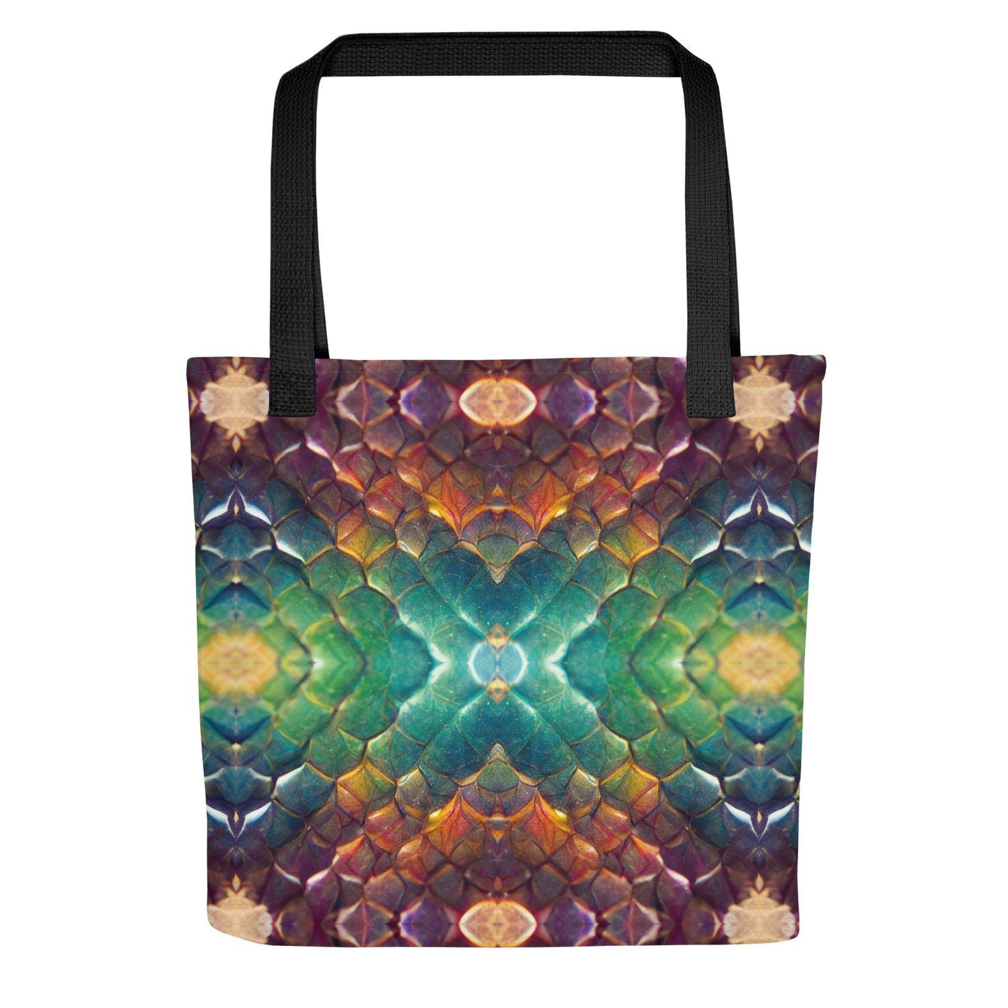 Prismijimmy, the Rainbow Guardian Dragon Tote bag