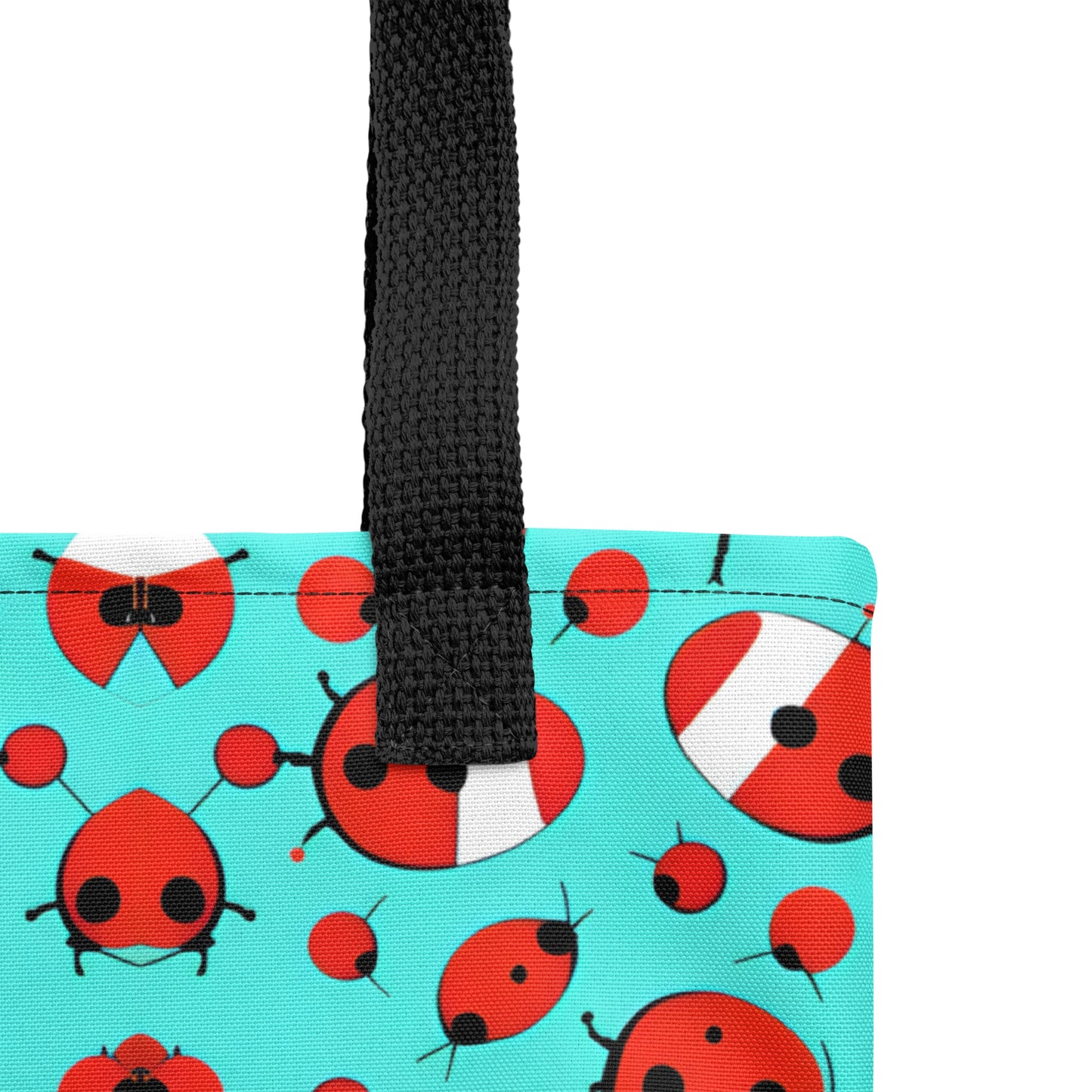 Cosmic Ladybug Tote bag