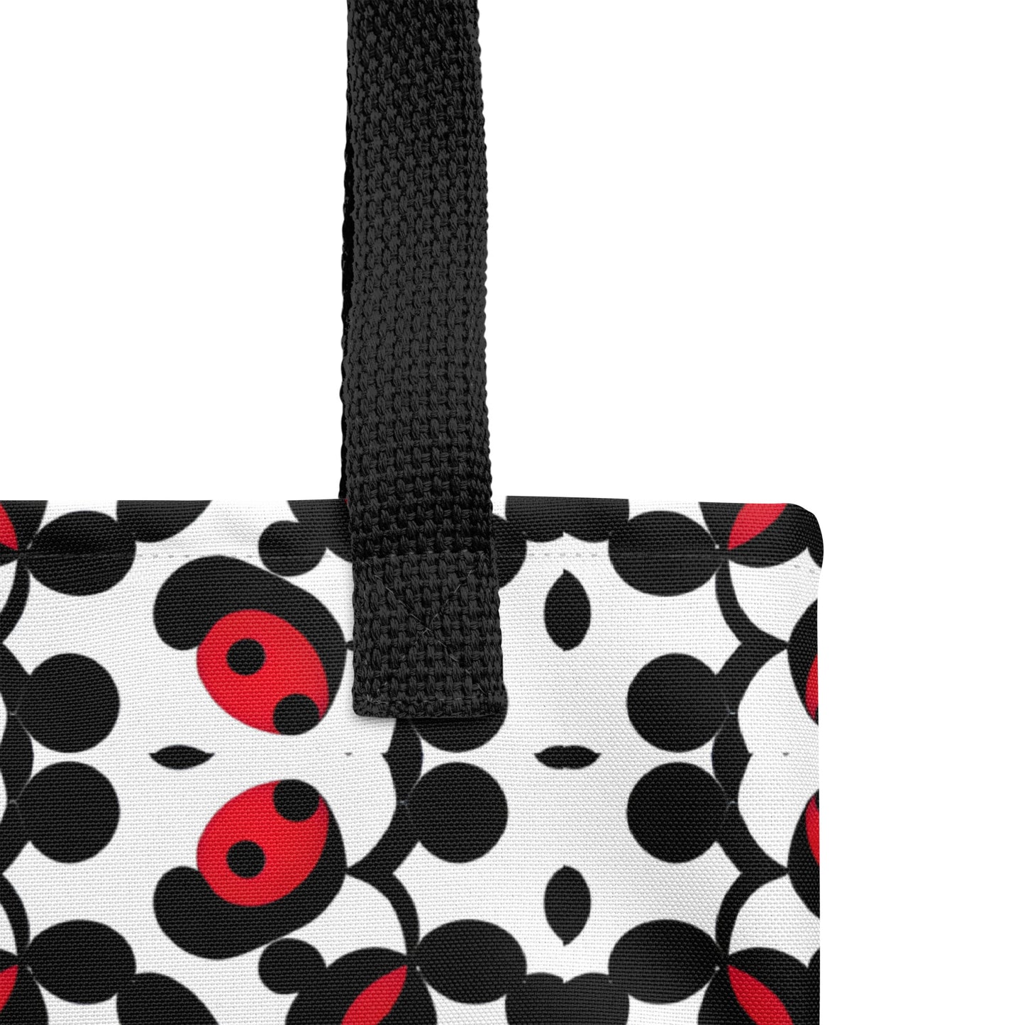 Ladybug Noir Tote bag