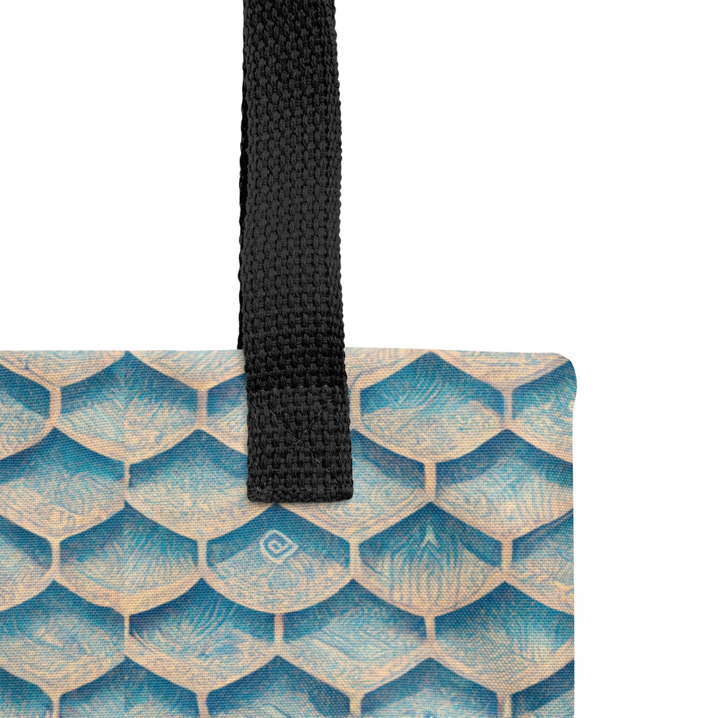 Seafoam Scales Tote bag