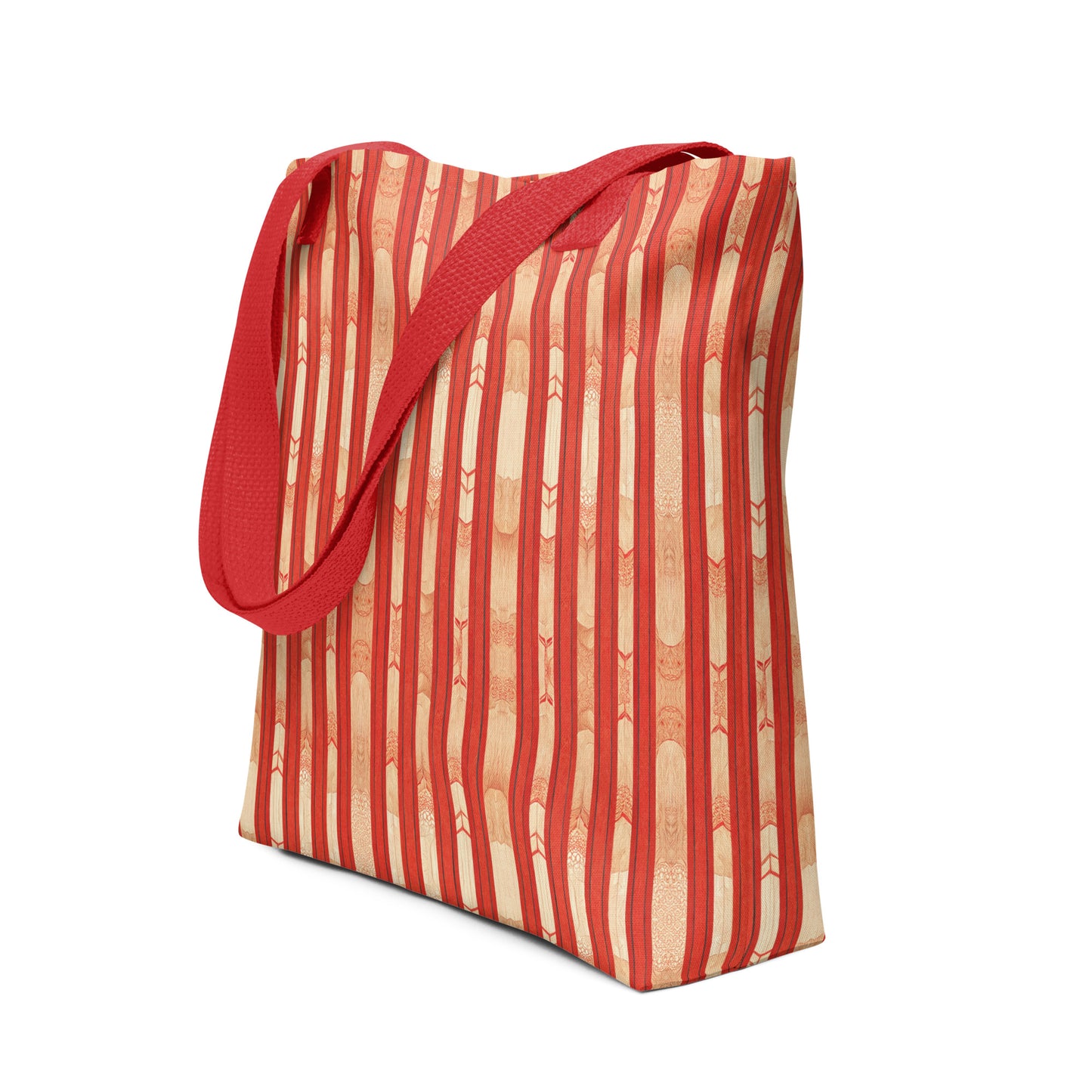 Scarlet Ribbon Tote bag