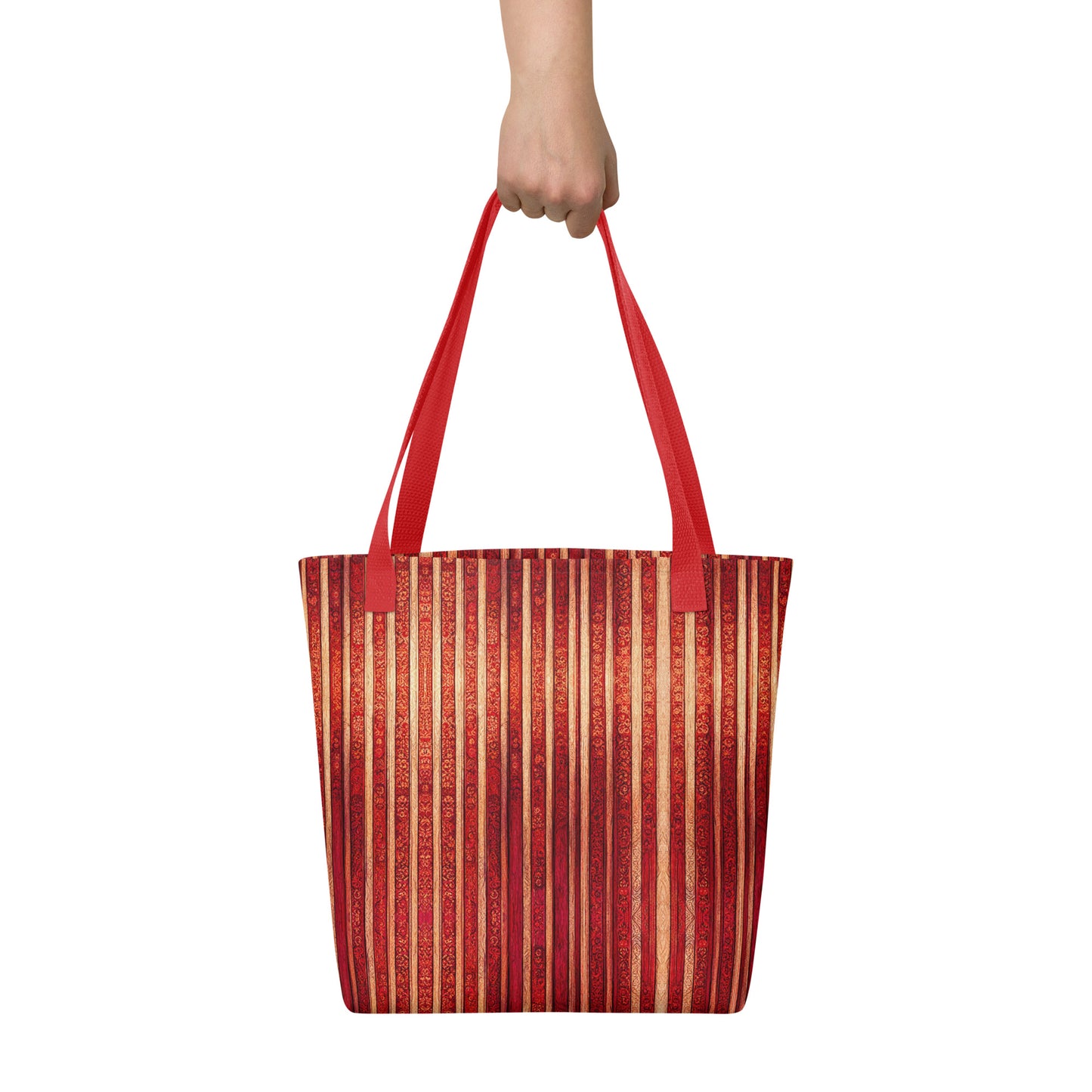 Intricate Carmine Tote bag