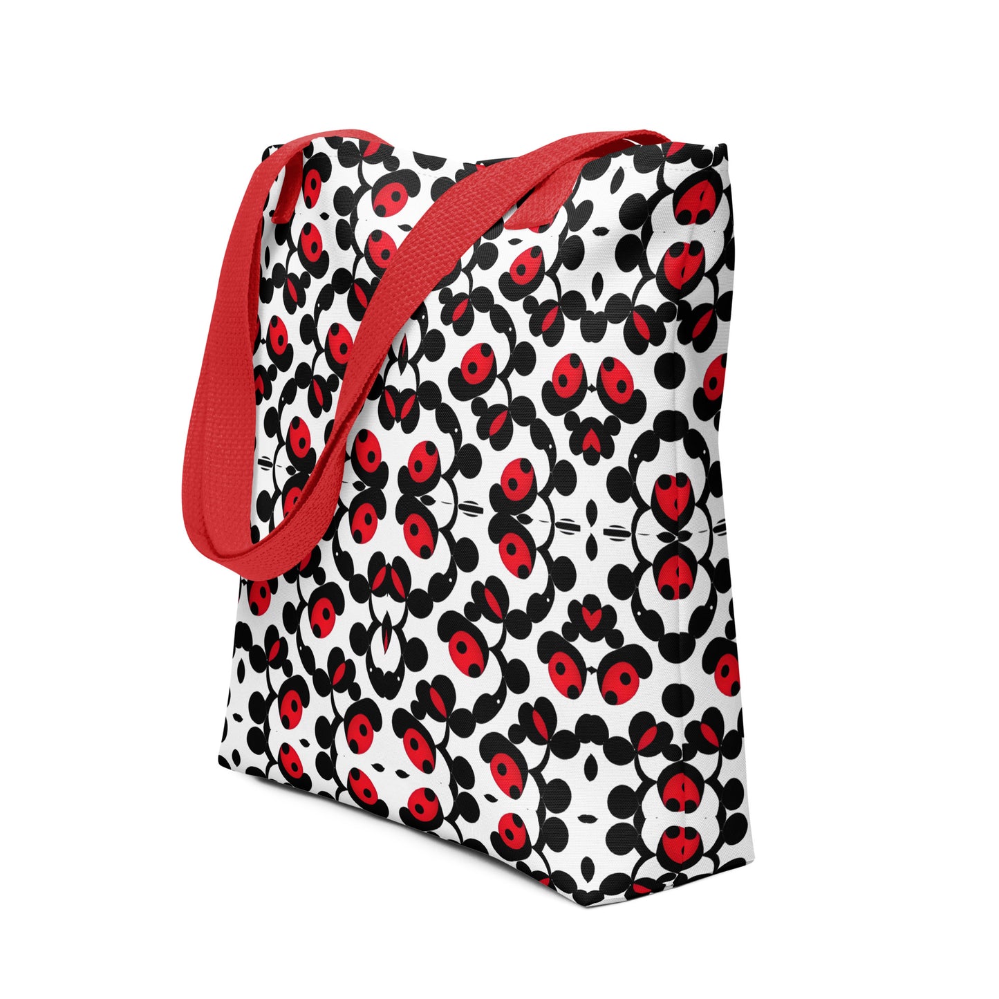 Ladybug Noir Tote bag