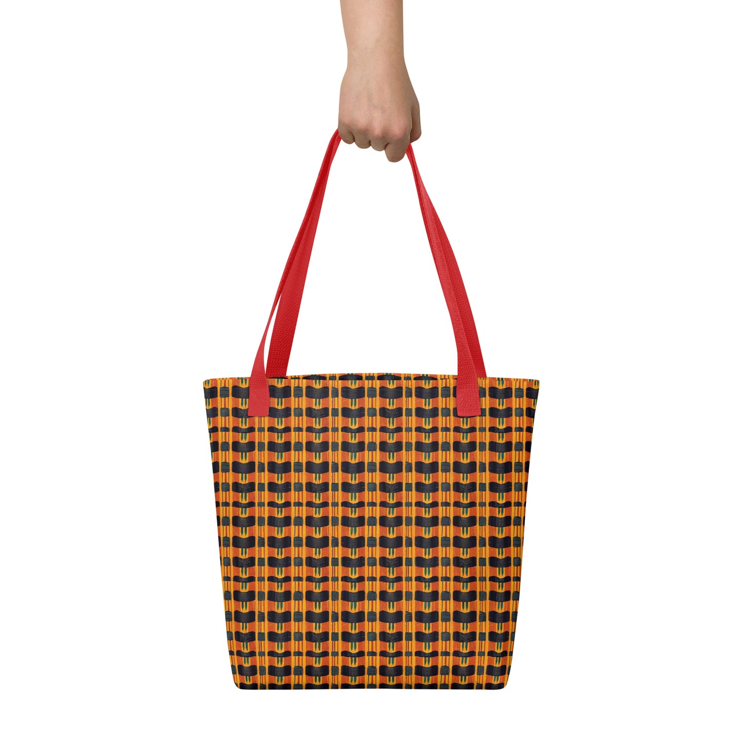 Lusaka Loomed Landscape Tote bag