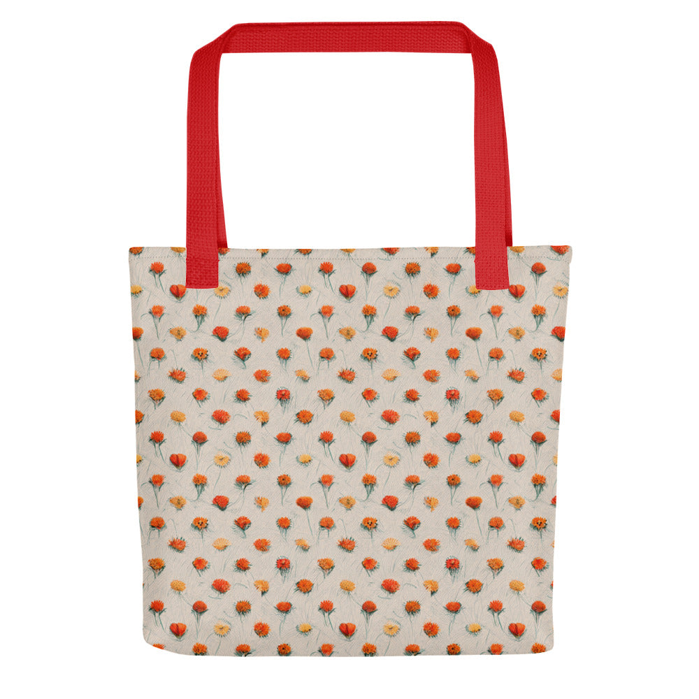 Fiery Meadow Sketch Tote bag