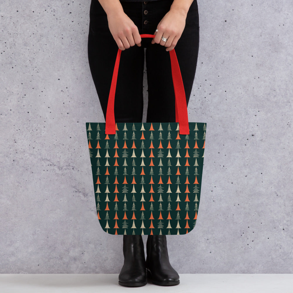 Holiday Tree Symphony Tote bag