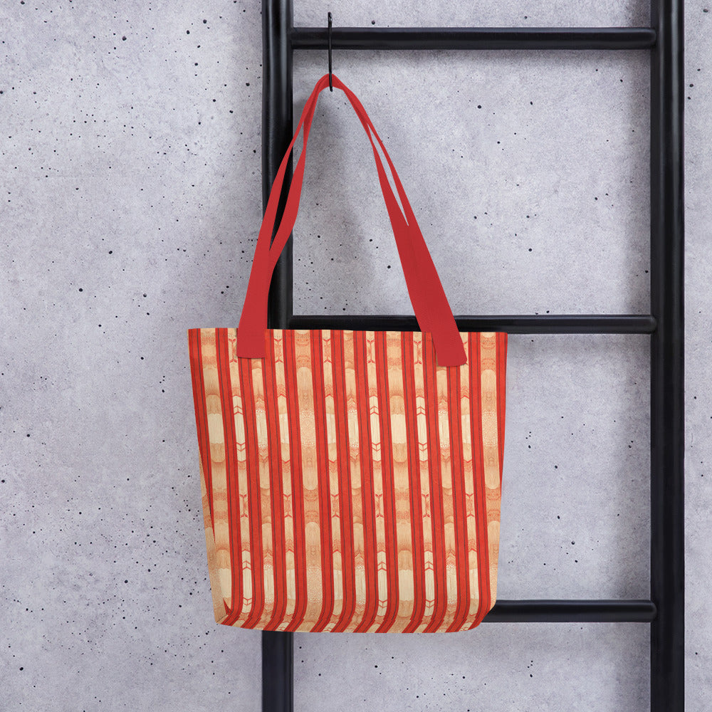 Scarlet Ribbon Tote bag