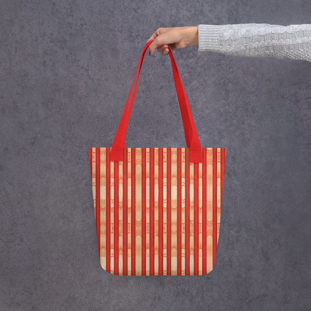 Scarlet Ribbon Tote bag