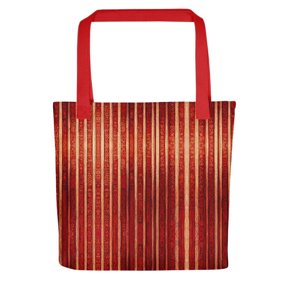 Intricate Carmine Tote bag