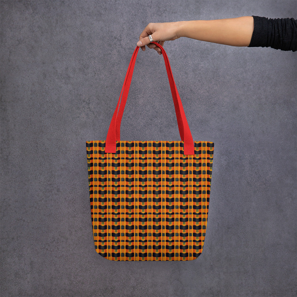 Lusaka Loomed Landscape Tote bag