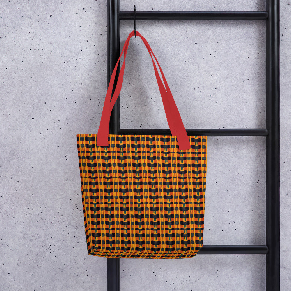 Lusaka Loomed Landscape Tote bag