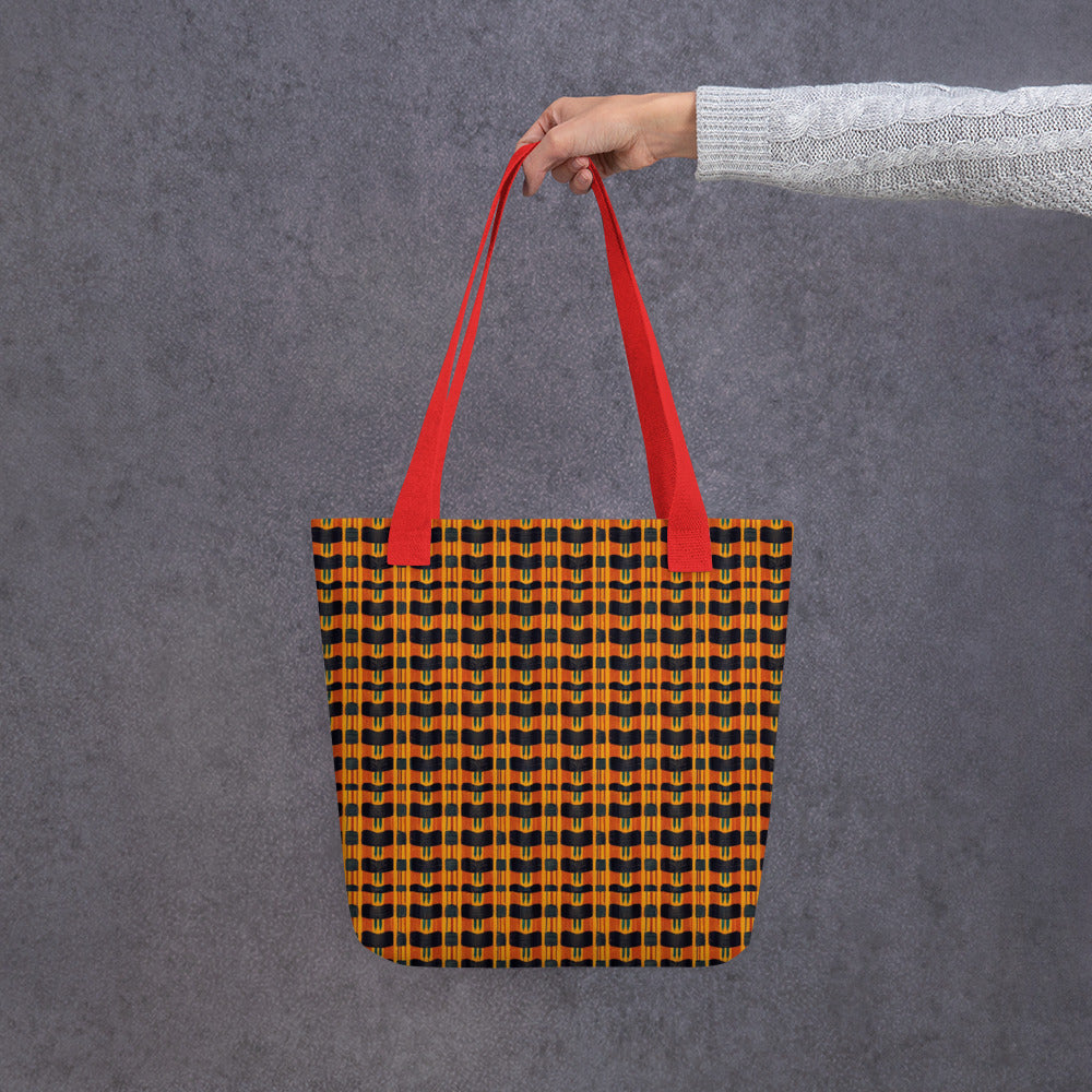 Lusaka Loomed Landscape Tote bag