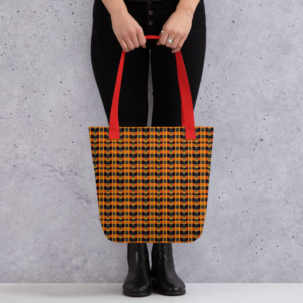 Lusaka Loomed Landscape Tote bag