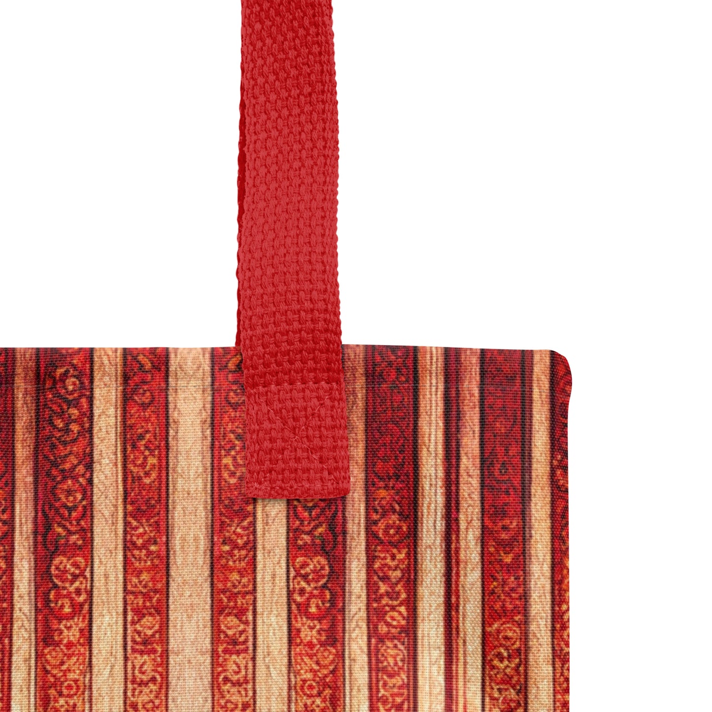 Intricate Carmine Tote bag