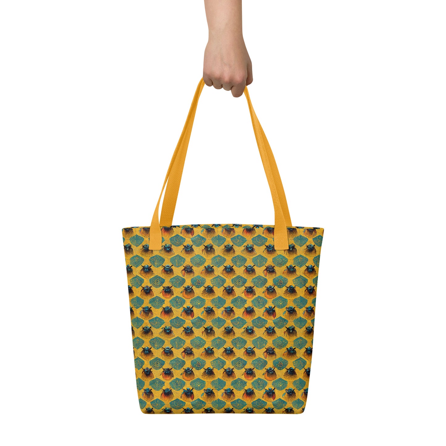 Honeycomb Whispers Tote bag