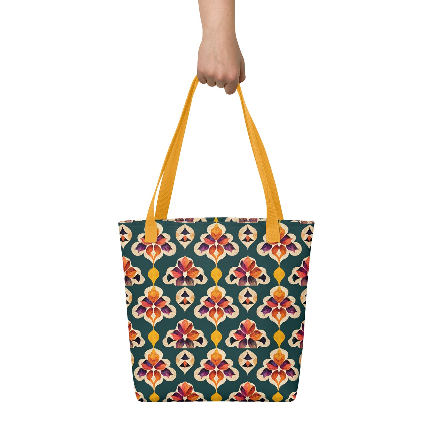 Ifrane’s Rainbow Blossoms Tote bag