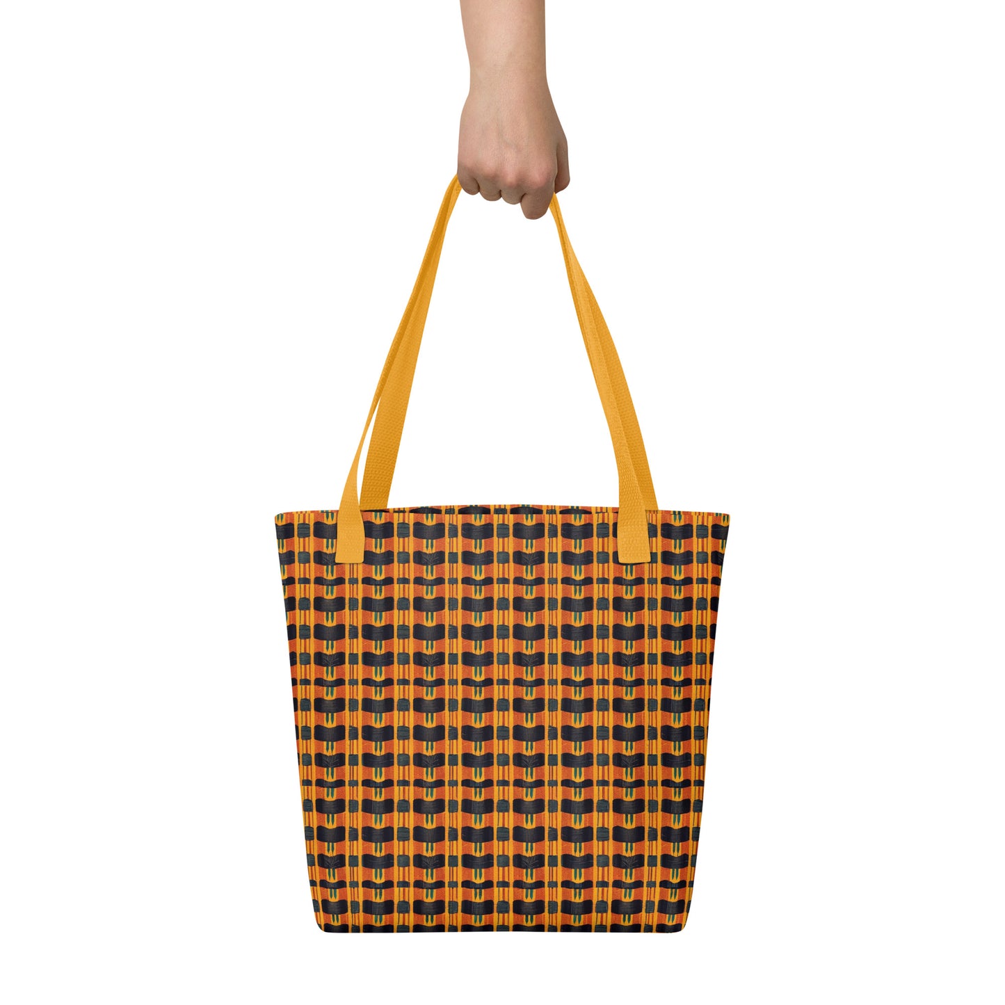 Lusaka Loomed Landscape Tote bag