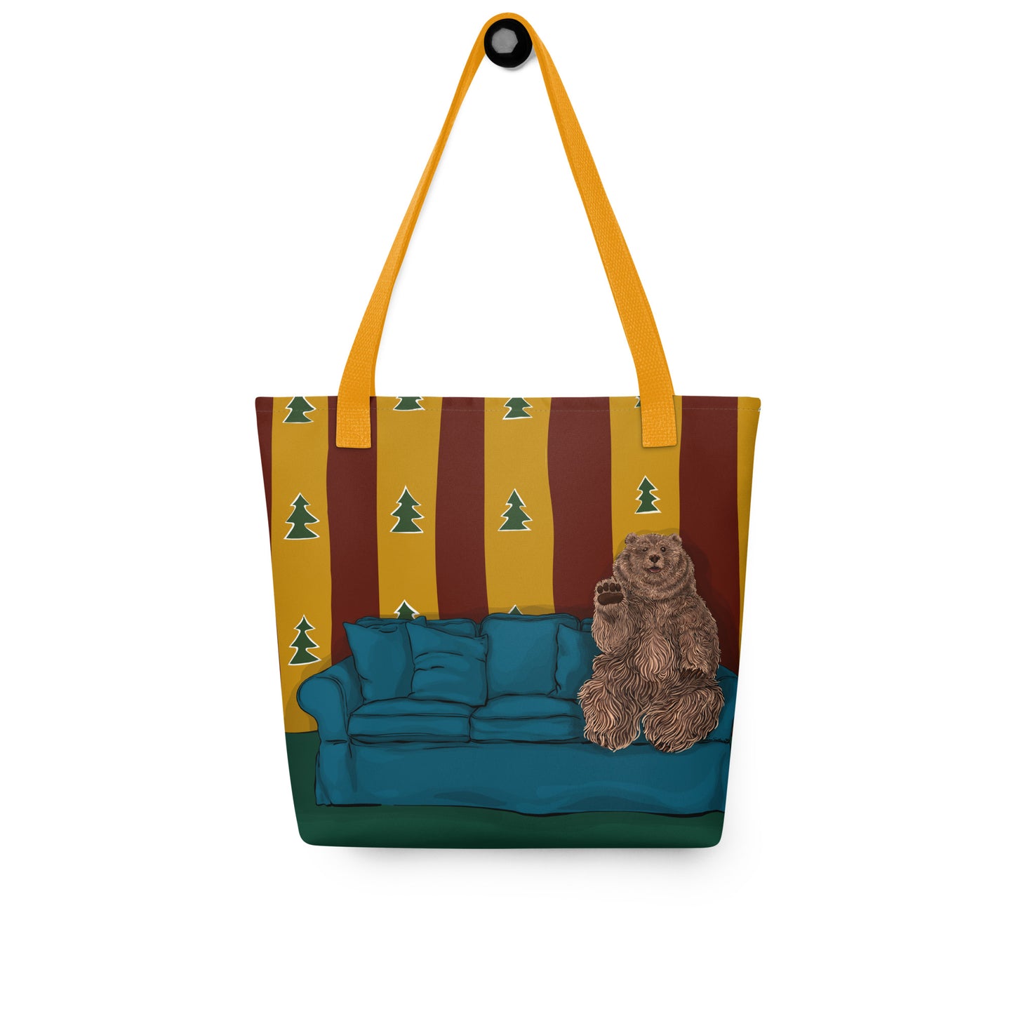 Mountain Bear Tote bag