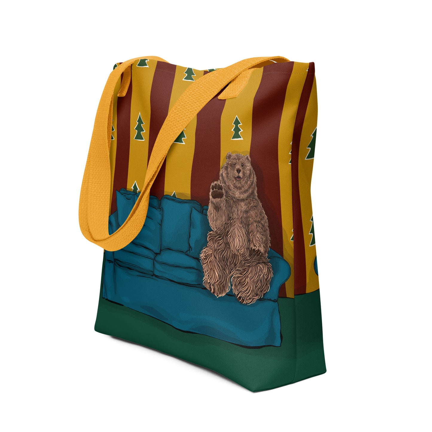 Mountain Bear Tote bag