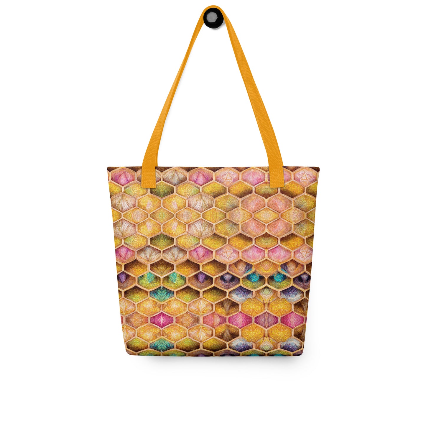 Rainbow Hive Radiance Tote bag