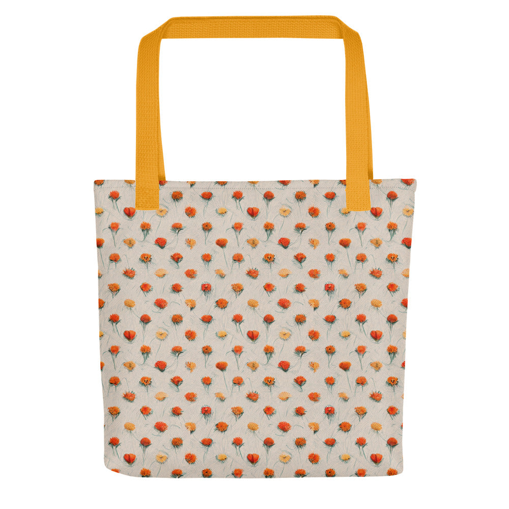 Fiery Meadow Sketch Tote bag