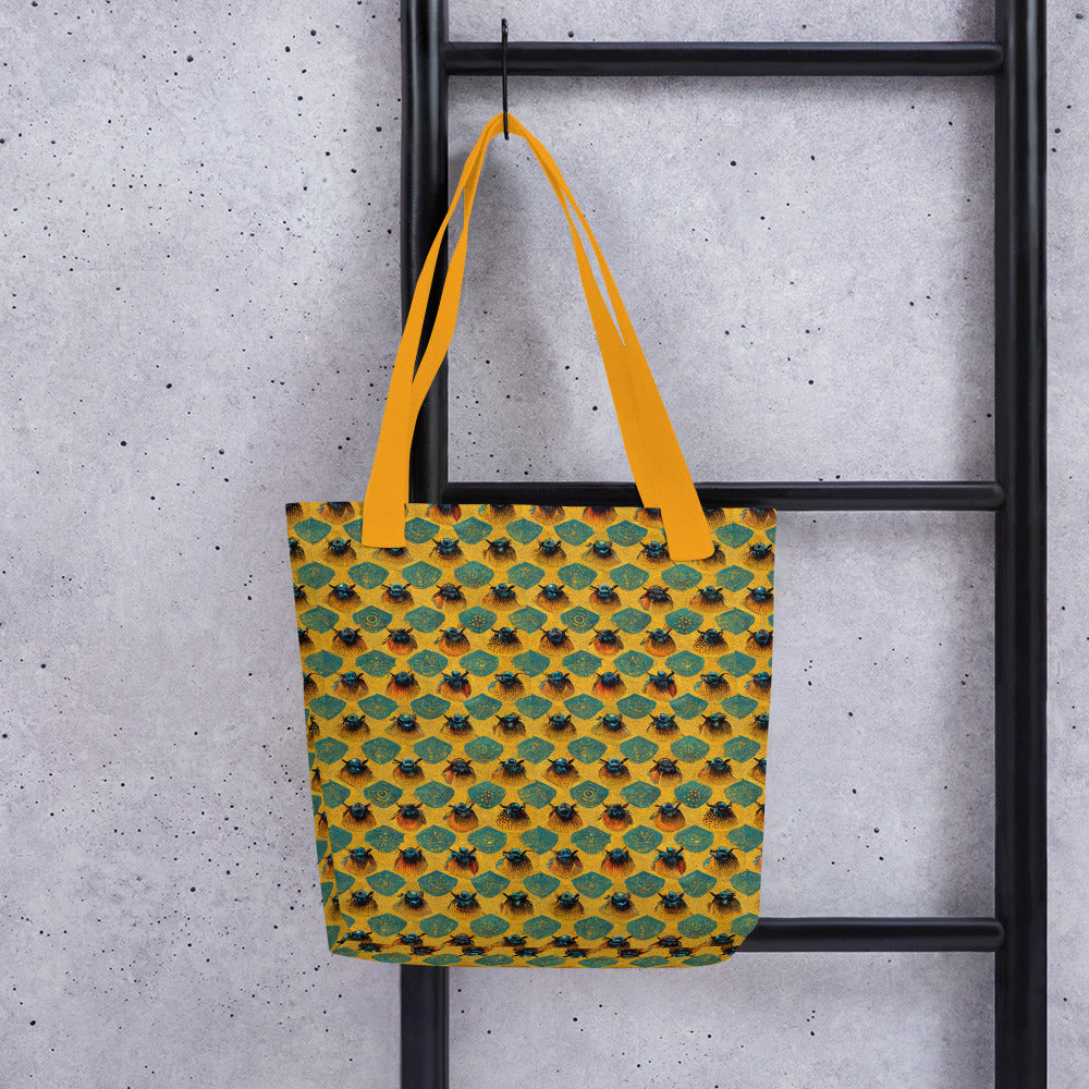 Honeycomb Whispers Tote bag