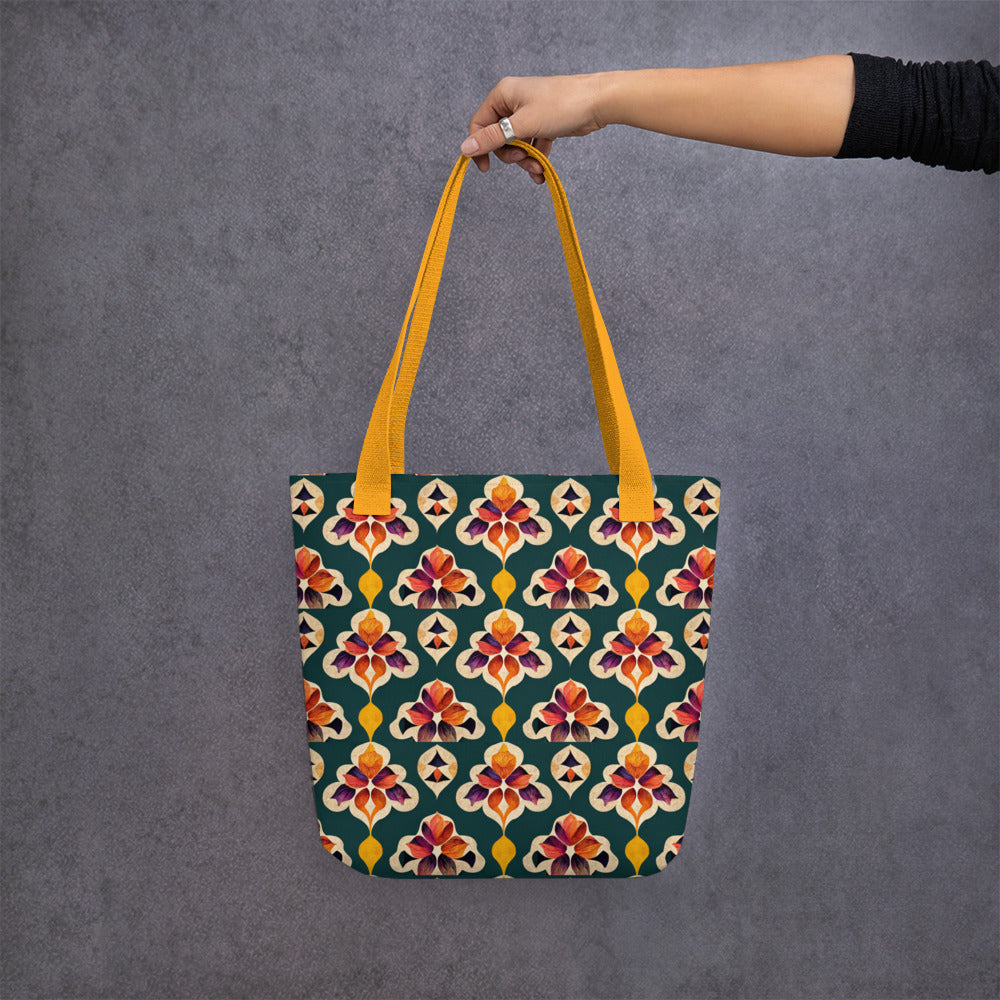 Ifrane’s Rainbow Blossoms Tote bag