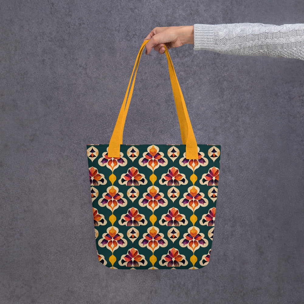 Ifrane’s Rainbow Blossoms Tote bag