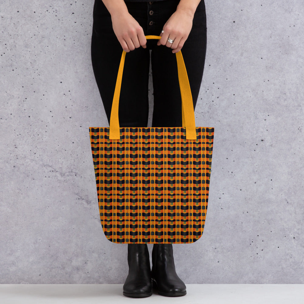 Lusaka Loomed Landscape Tote bag