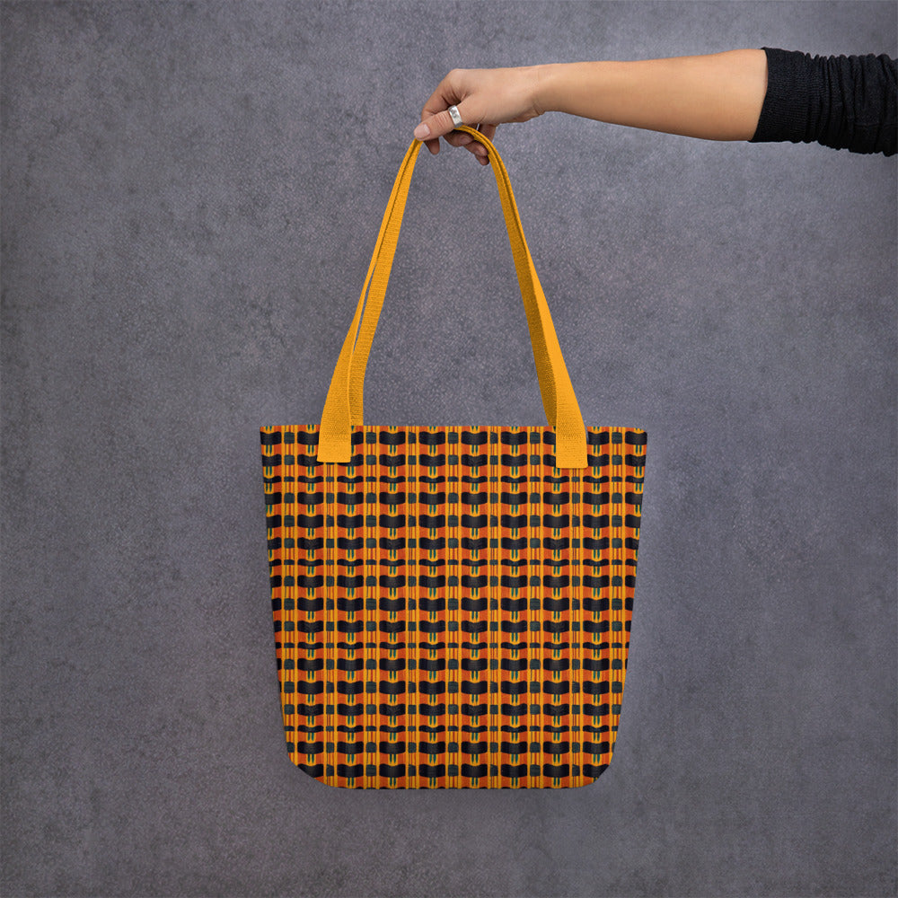 Lusaka Loomed Landscape Tote bag