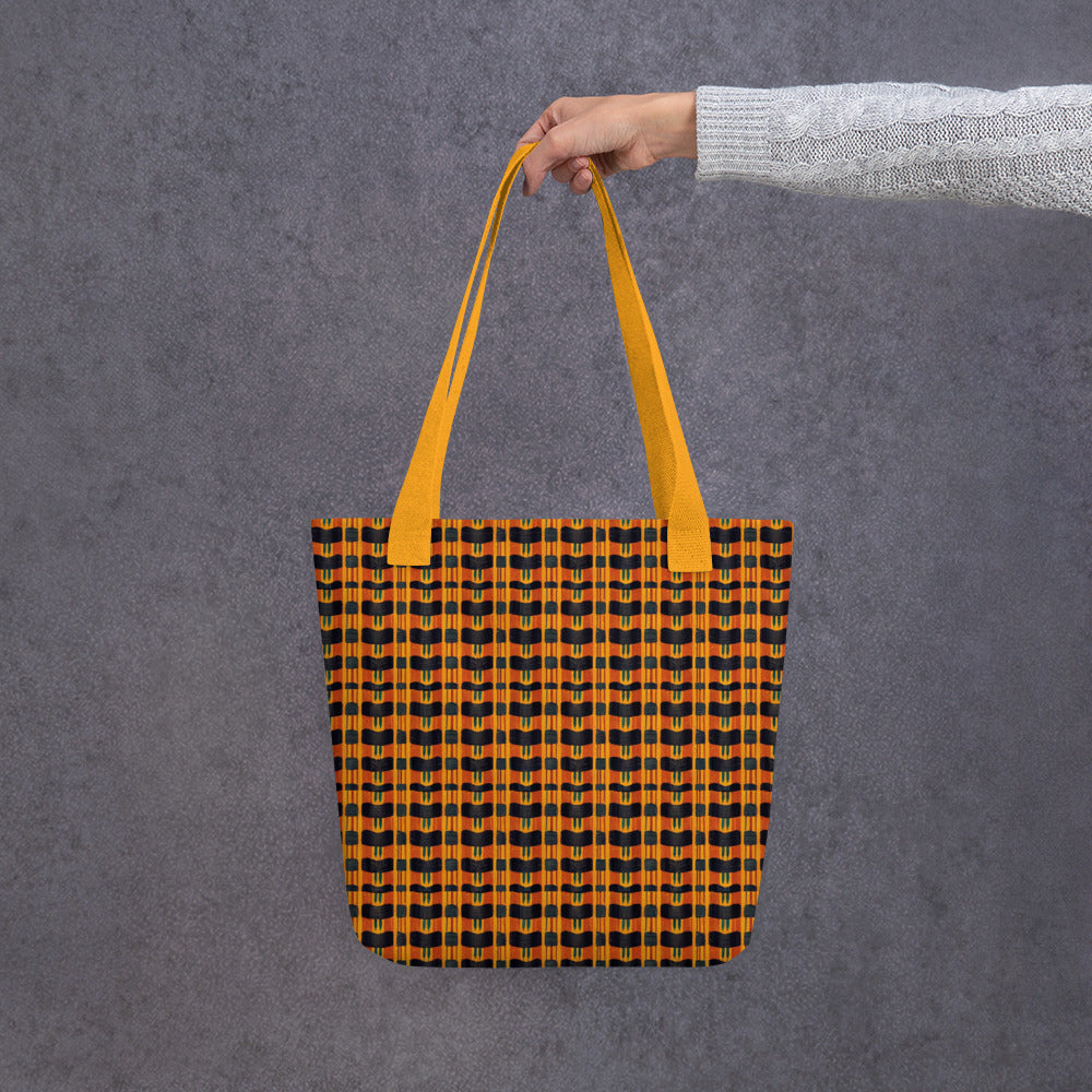 Lusaka Loomed Landscape Tote bag