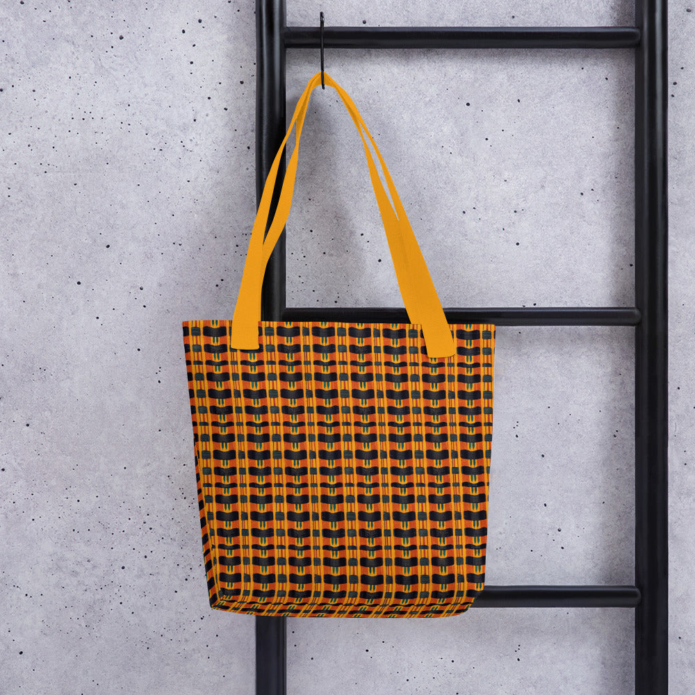 Lusaka Loomed Landscape Tote bag