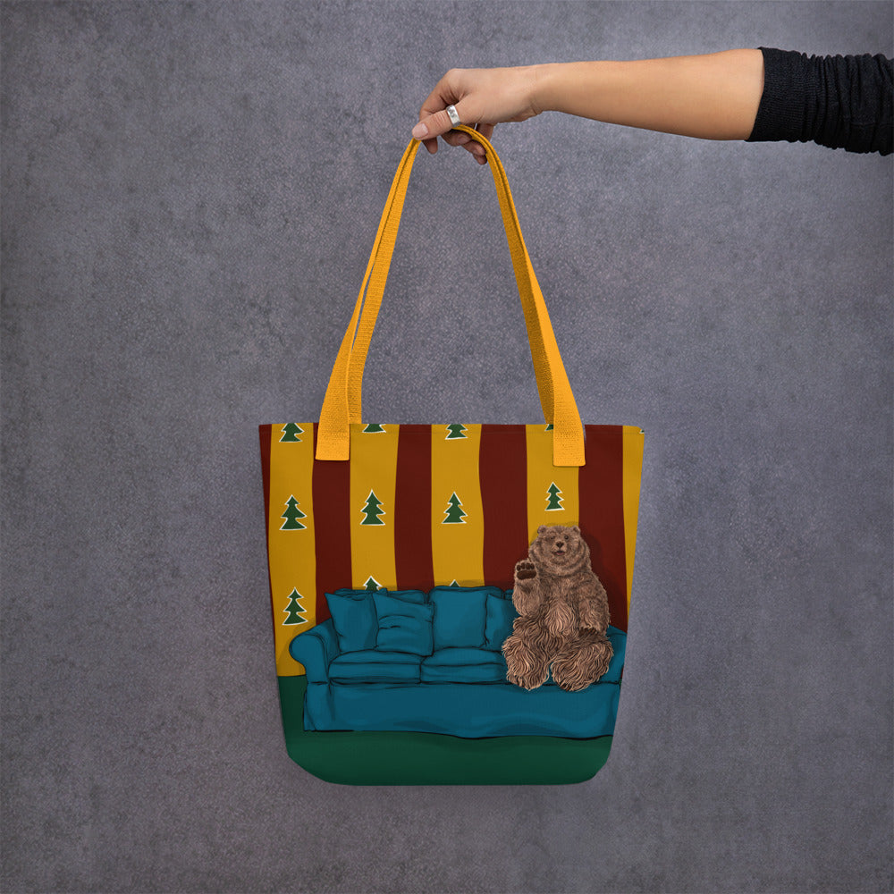 Mountain Bear Tote bag