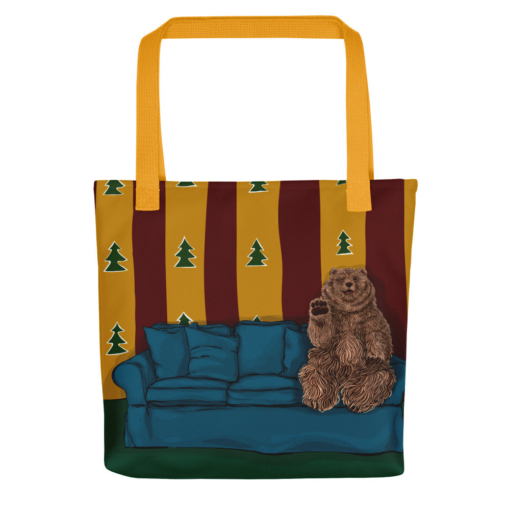 Mountain Bear Tote bag