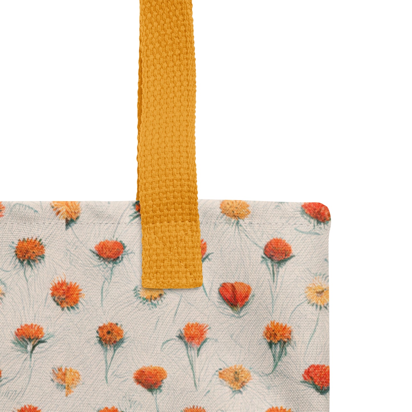 Fiery Meadow Sketch Tote bag