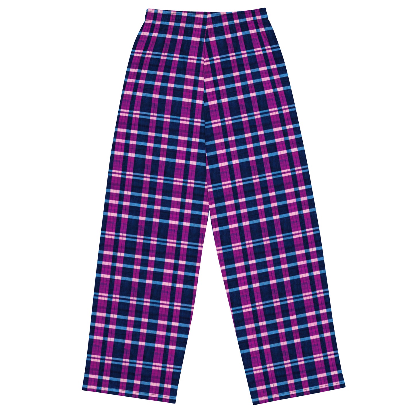 Royal Highlander Plaid Men’s wide-leg pants