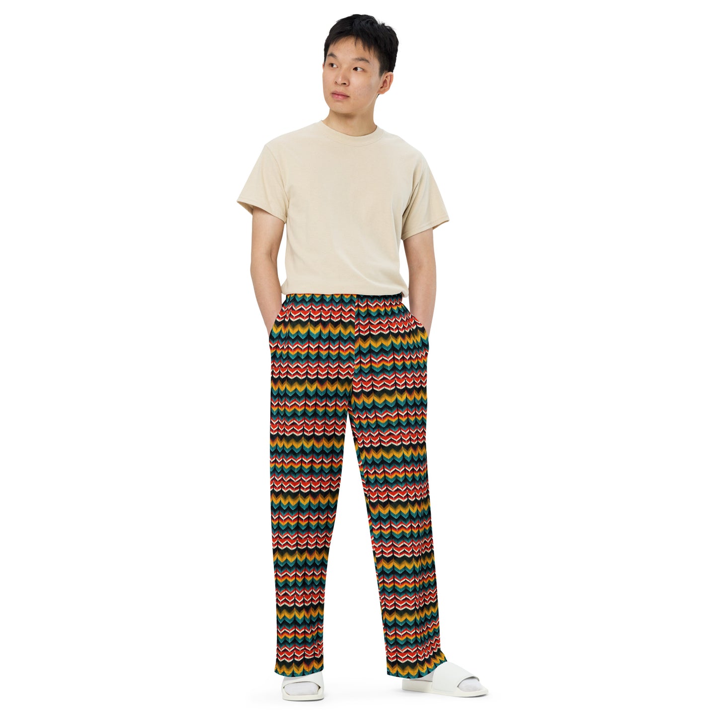 Jimmy’s Sweater wide-leg pants