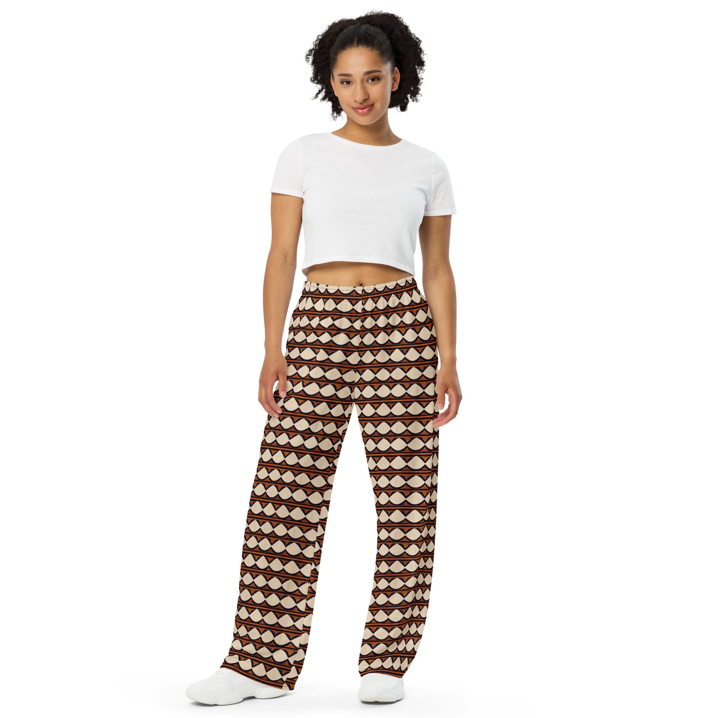 Kilimanjaro Creamsicle Women’s wide-leg pants