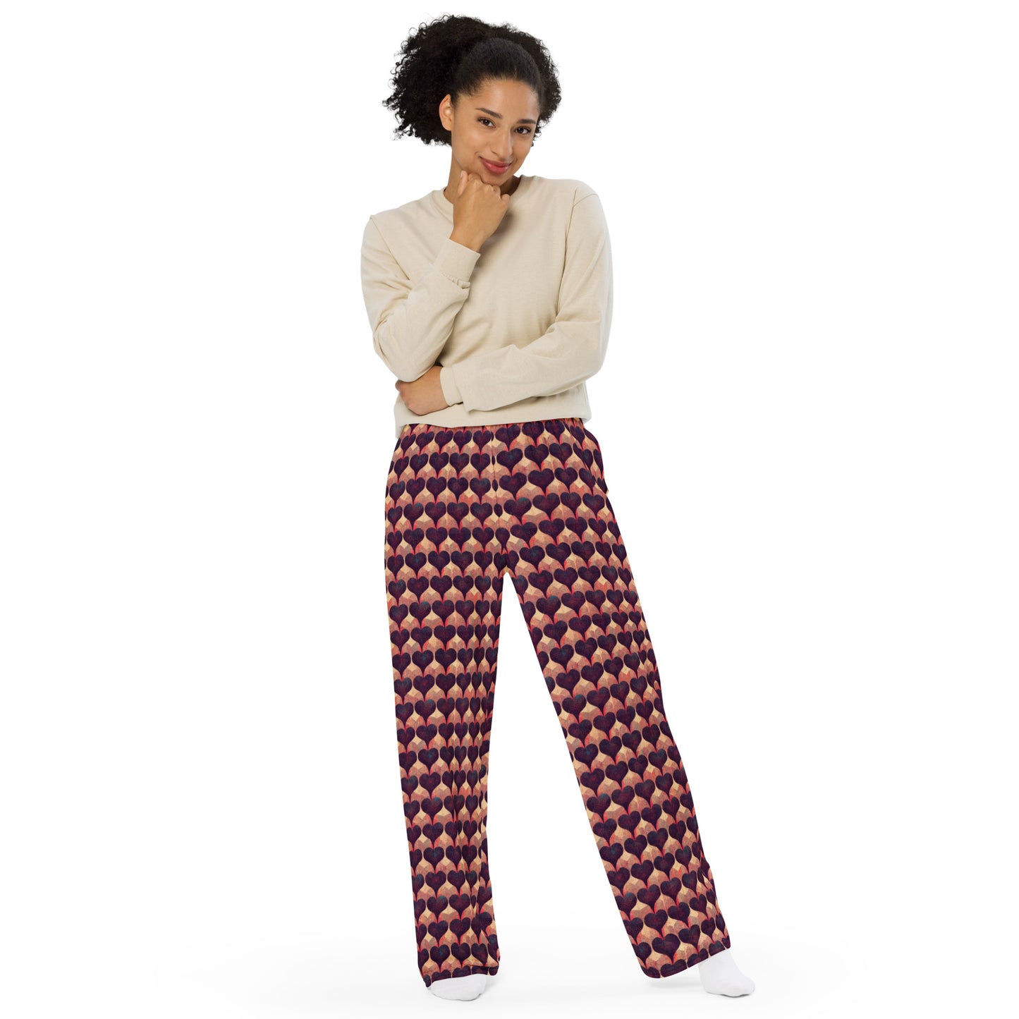 Loves Tapestry unisex wide-leg pants