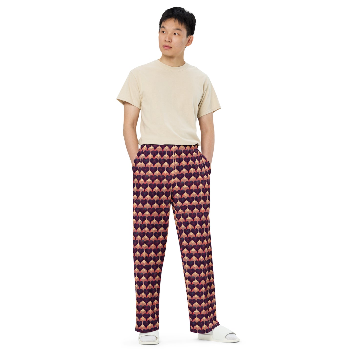 Loves Tapestry unisex wide-leg pants