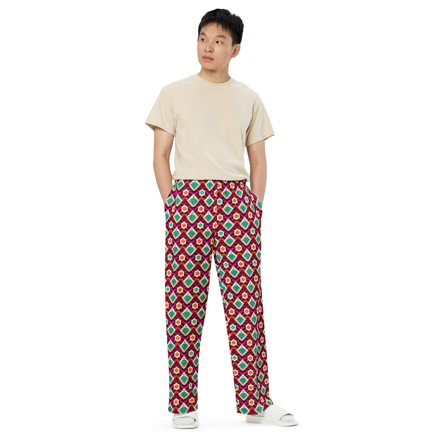 Morning Delight Men’s wide-leg pants