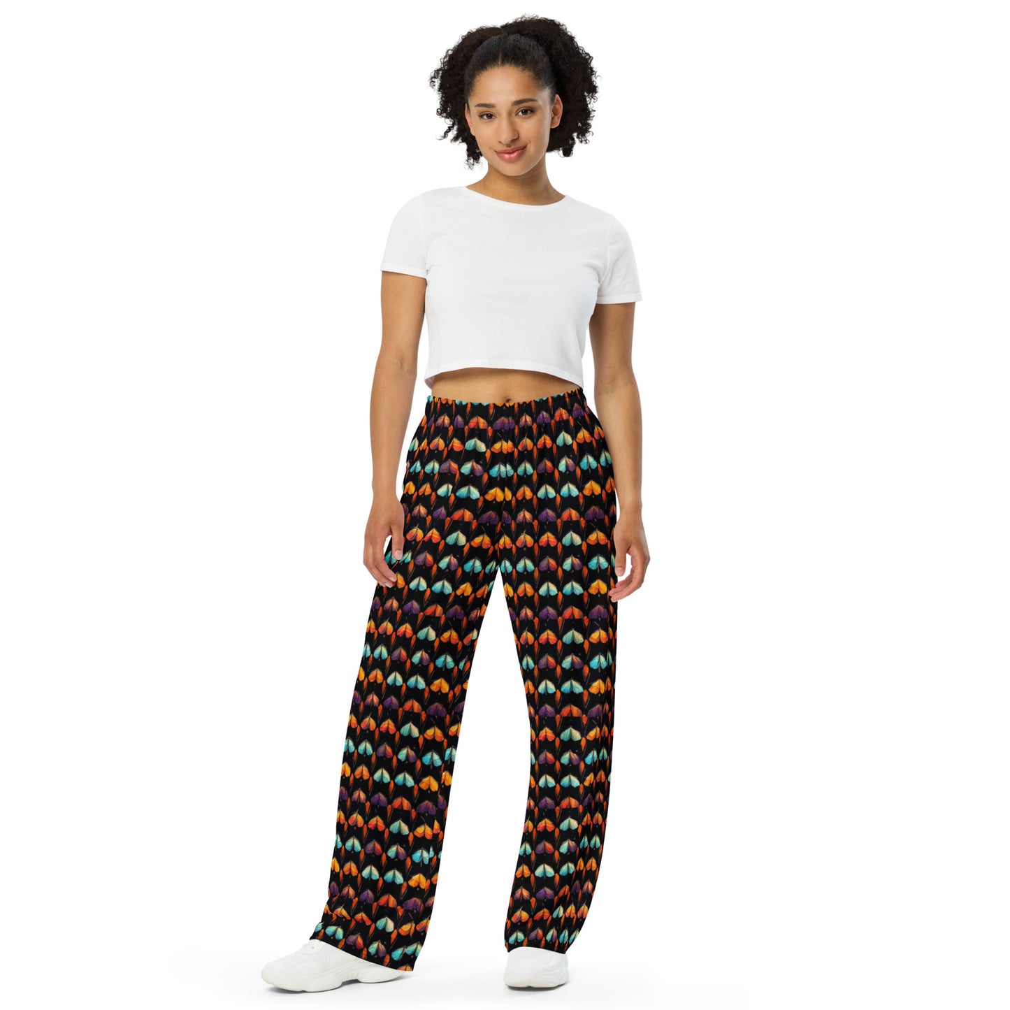 Quilted Wings Women’s wide-leg pants