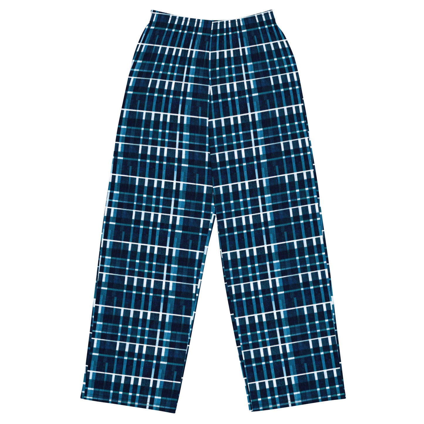 Royal Blue Scottish Heritage Men’s wide-leg pants