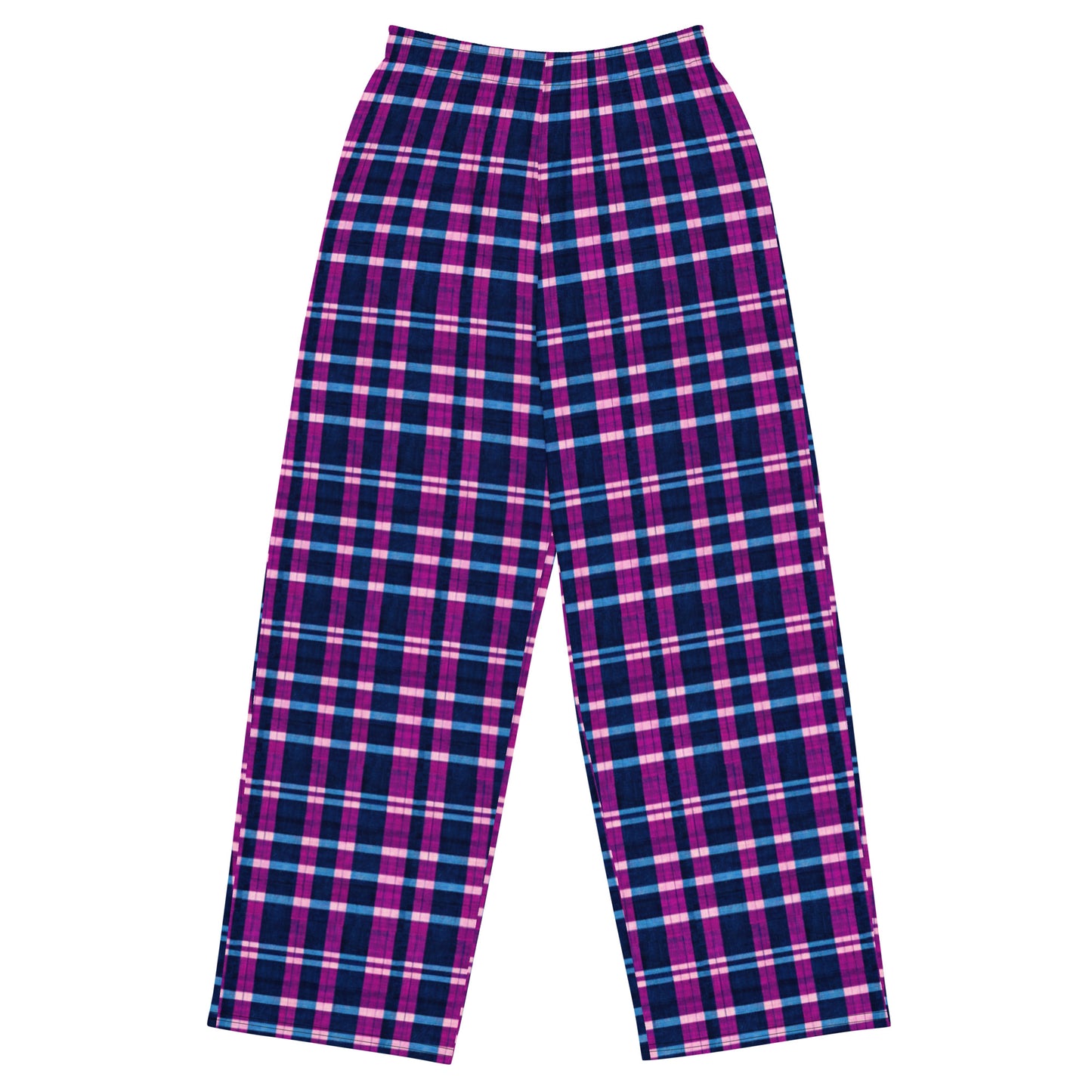 Royal Highlander Plaid Men’s wide-leg pants
